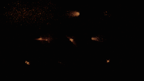 素材4k视频素材431个科幻魔法能量冲击波星火粒子粉尘烟雾特效动画