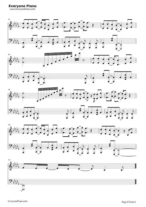 i see fire-霍比特人2:史矛革荒漠 ed五线谱预览6