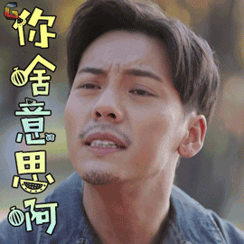 橙红年代 陈伟霆 刘子光 你啥意思啊 蒙圈 soogif soogif出品