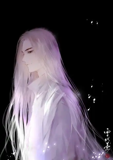 20张白发古风美男图集,满头银发真的好迷人