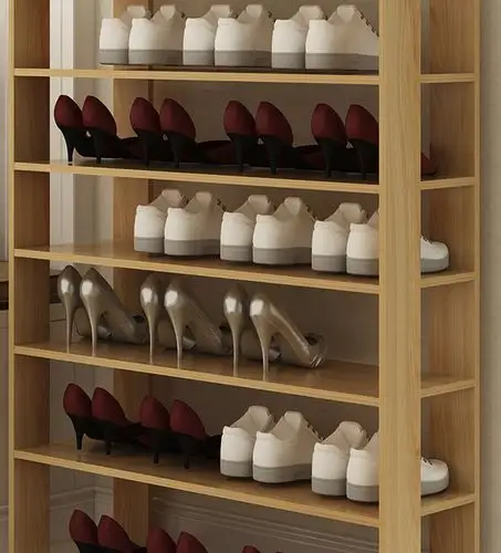 可批量定制鞋柜简约创意鞋架组装北欧鞋柜玄关鞋柜简易木质经济型