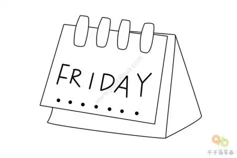 日历简笔画日历简笔画手绘可爱