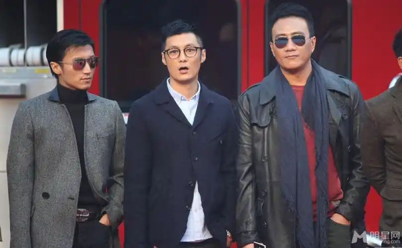 救火英雄发布会谢霆锋余文乐白冰携手亮相