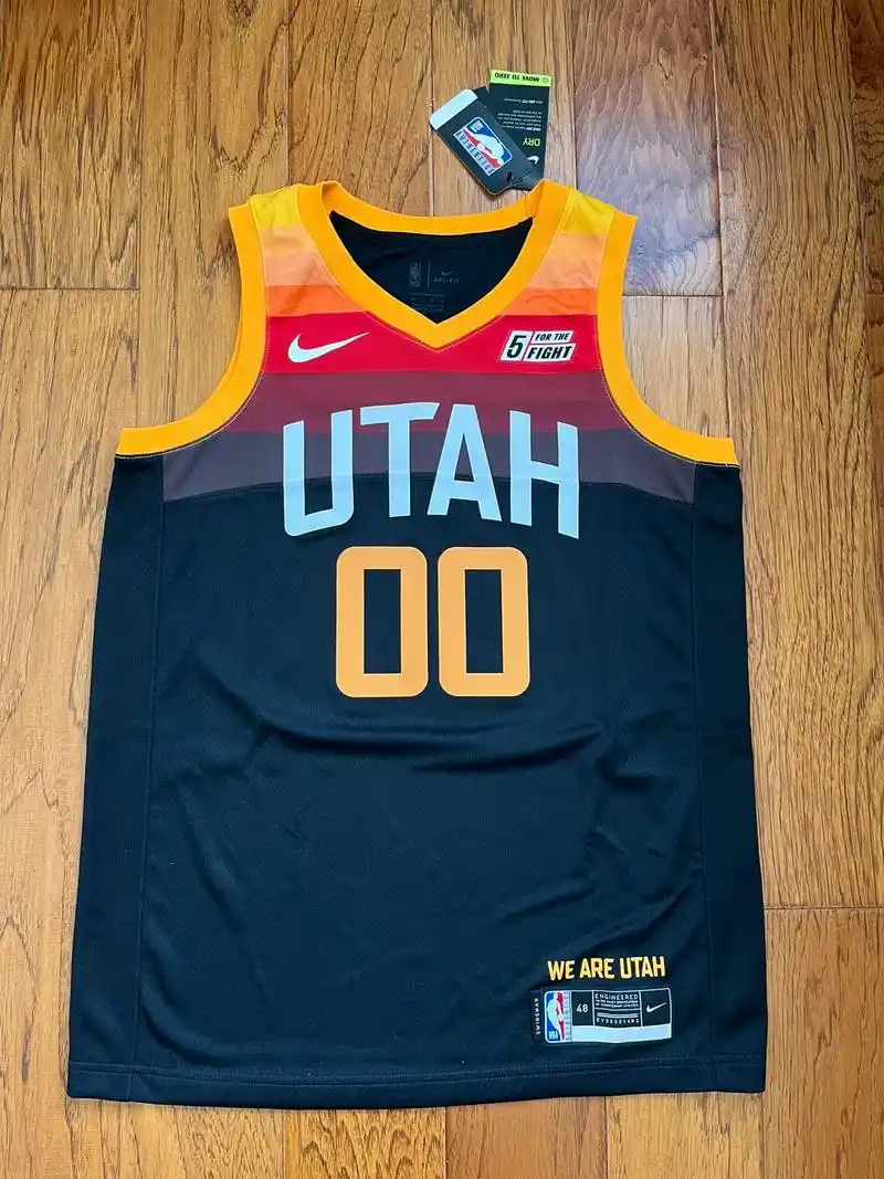 亚洲乔丹,克拉克森爵士城市球衣.犹他爵士20-21,21-2 - 抖音