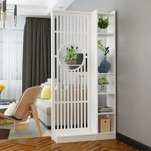 屏风隔断客厅折屏镂空装饰餐厅古达家用网红创意墙入户挡煞进门玄关柜