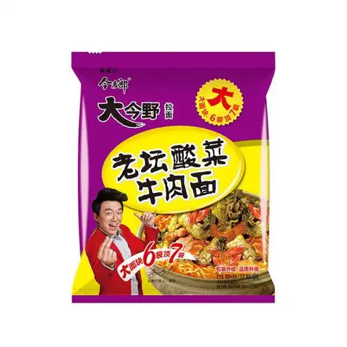 今麦郎大今野老坛酸菜牛肉袋面108g