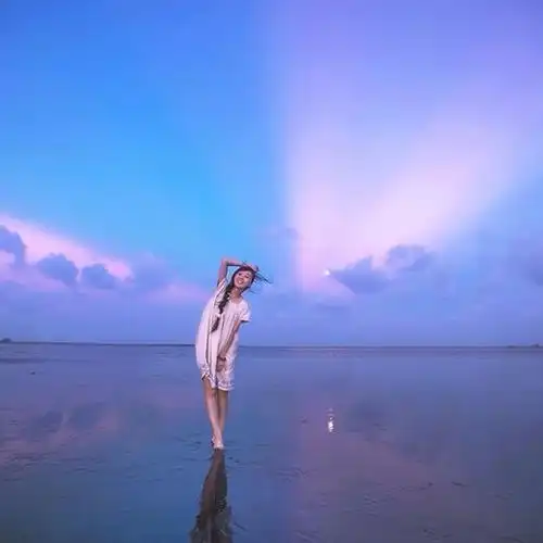 女生头像_蓝色小清新系_蓝天大海