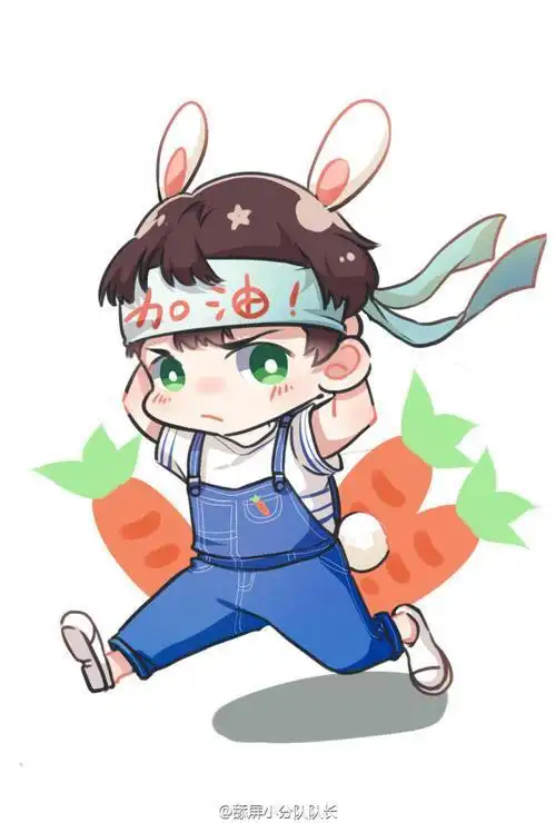 tfboys万圣节q版人物简笔画