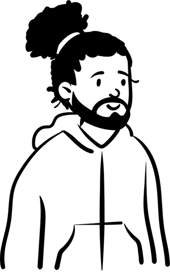 看手机的胡子叔叔素材