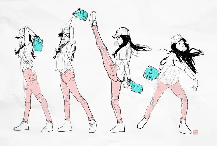 动画运动规律静态分解