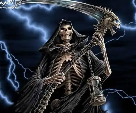 求那种有镰刀的骷髅死神图,要清晰的,悬赏高,我用来ps当头像