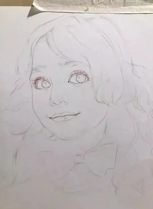 彩铅人物头像零基础教程 | 教你画一枚超可爱的小萌娃