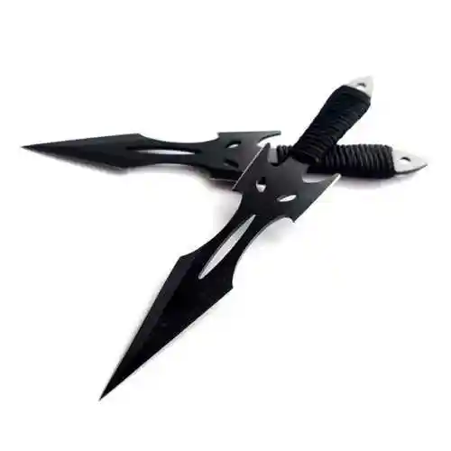 飞镖暗器户外小直刀直旋钢针投掷武术柳叶飞针飞镖