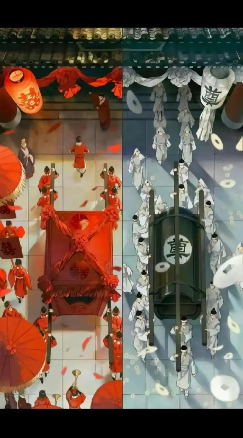 红衣进,白衣出.一生只进一家门,一生只爱一个人,一生只进一家 - 抖音