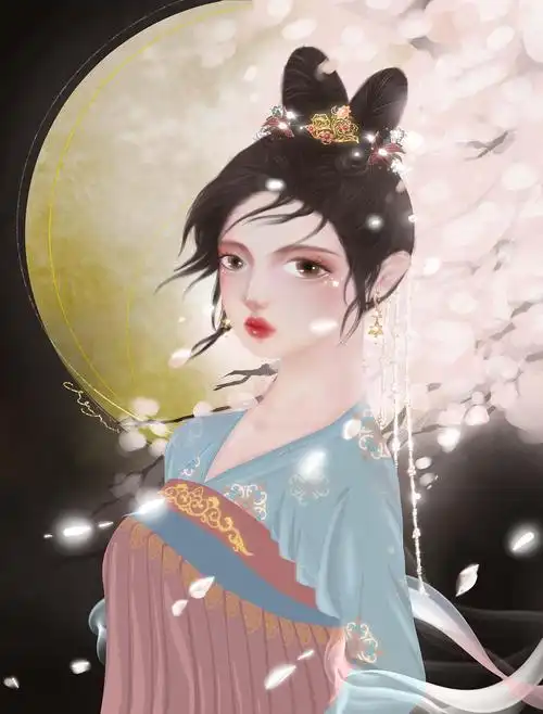 插画小习作|永安公主李乐嫣