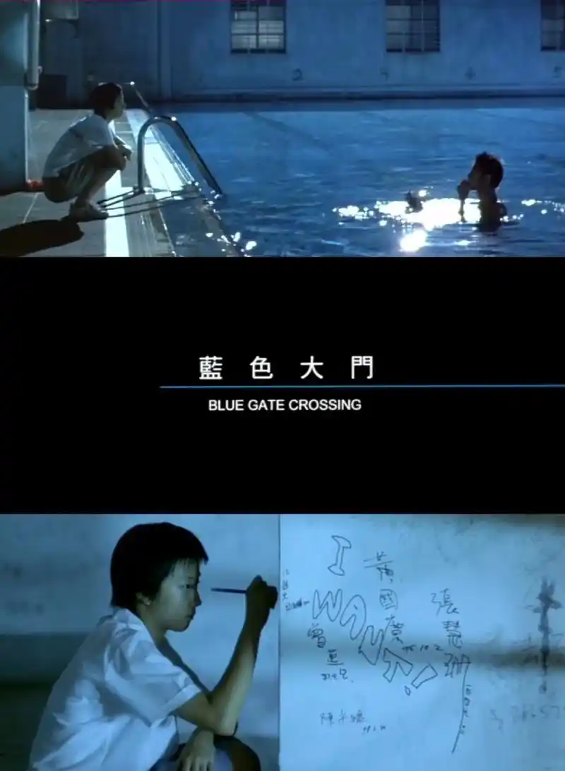 96《蓝色大门》(2002)我会像林月珍一样,在日记本上写满 - 抖音