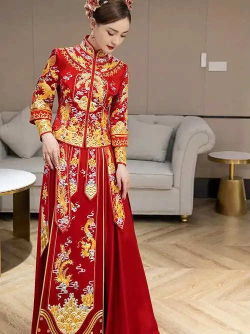 新款出门秀禾到店苏州中式婚礼