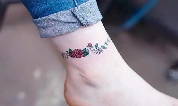 脚踝小纹身小纹身图案