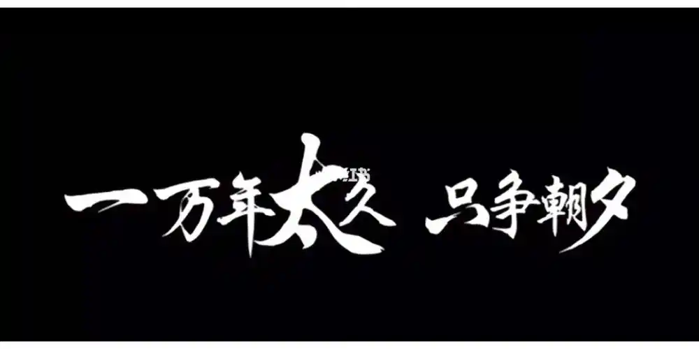 一万年太久只争朝夕