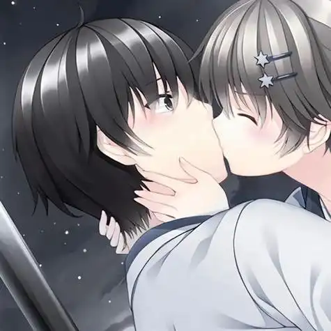 情侣动漫头像情头二次元抱宠情头