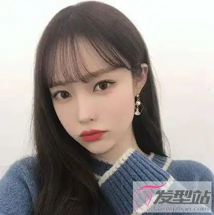 人气网红刘海大全 剪个刘海打造小v脸_发型站_最新流行发型设计发型