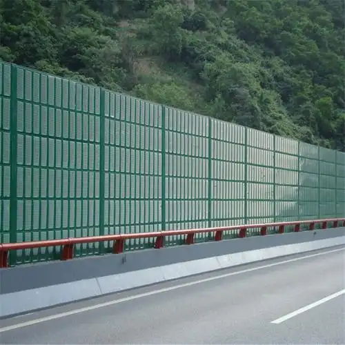 浙江台州高速公路声屏障生产厂家报价 创世桥梁隔音屏规格型号报价