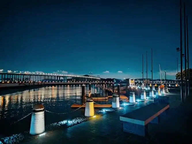 南沙游艇会夜景