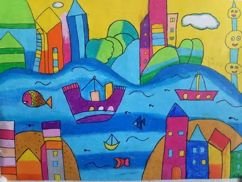 2017美术系儿童画获奖作品