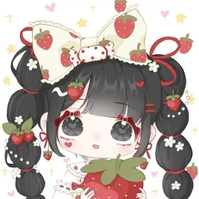 可爱卡通头像女生呆萌q版简单60张_女生动漫头像_头像屋