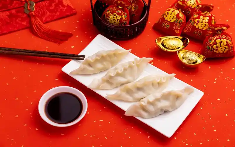 水饺美食高清电脑桌面壁纸图片