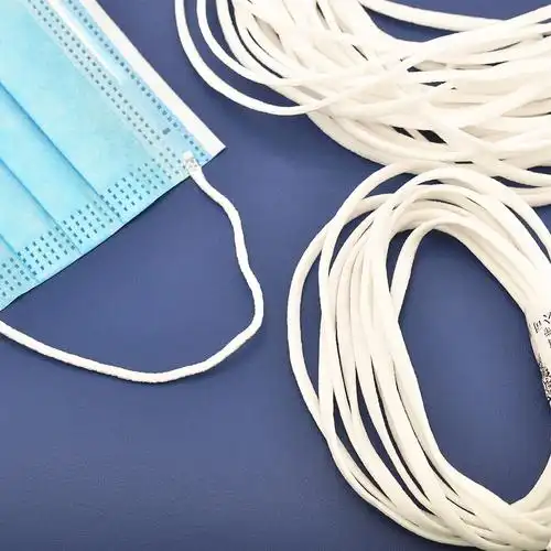 3mm5mm口罩耳带一次性口罩弹力绳松紧耳带多种款式