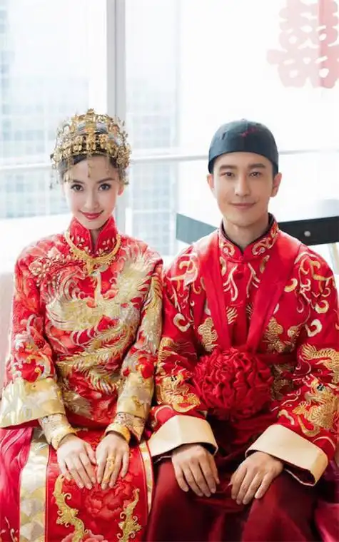 秀禾服婚纱照图片大全