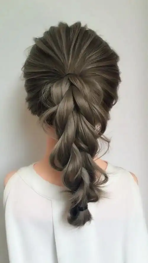 发型分享洋气夏日编发分享