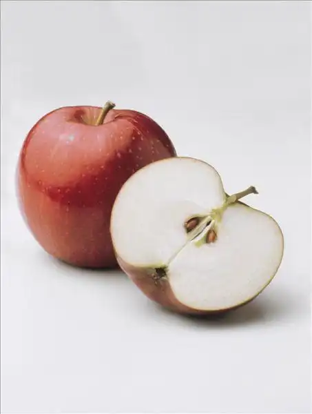 一个,罗马,苹果,一半