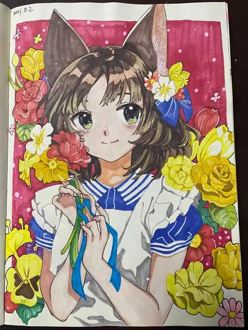 马克笔动漫临摹练习小合集