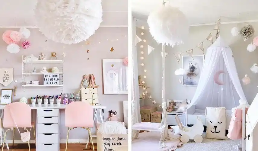 林心如每年花2000万给女儿过生日,不如给她布置一个温馨的小房间