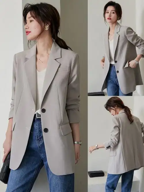 小个子也适合的英伦高级感小西装