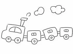 交通工具简笔画图片大全_交通工具简笔画步骤_小小画家