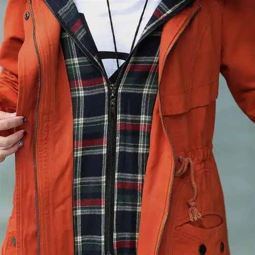 搭配劲减淡季狂甩风衣纯色2014秋季军绿xxl韩版现货橘 色卡其风衣