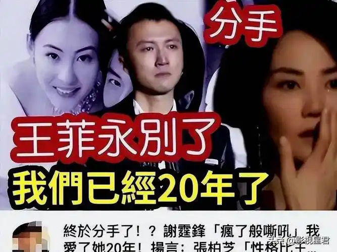 王菲谢霆锋又分手?谢霆锋回怼:"爱了她20年,别搞事,走开!