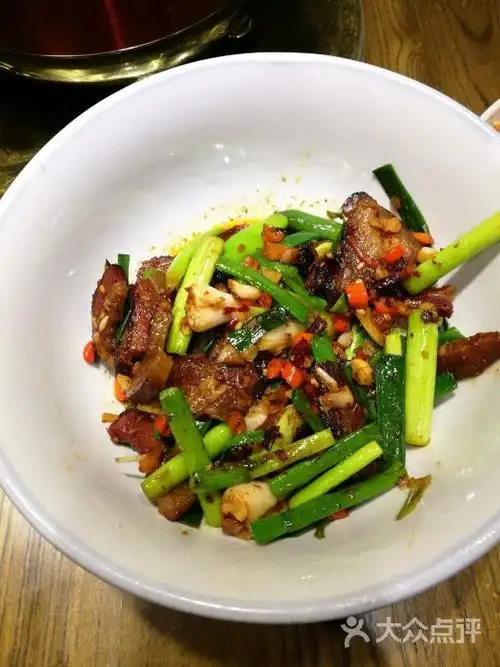 农耕记(福田店)大蒜炒腊肉图片 - 第4张