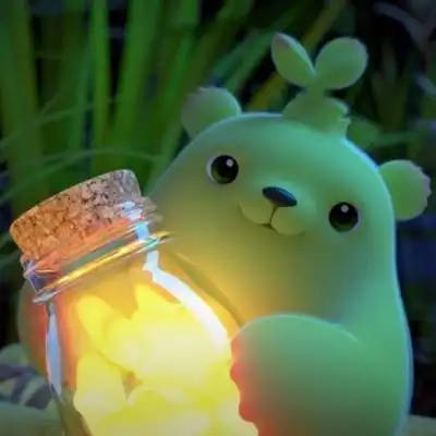 可爱的萌芽熊,送给爱的你_卡通动漫头像_我要个性网