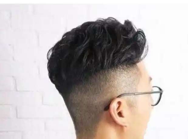 男士后脑勺倒三角发型_男生发型_西子美发网