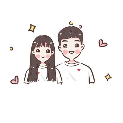 q版手绘头像真人照片转卡通婚纱设计男女情侣婚礼全家福头像