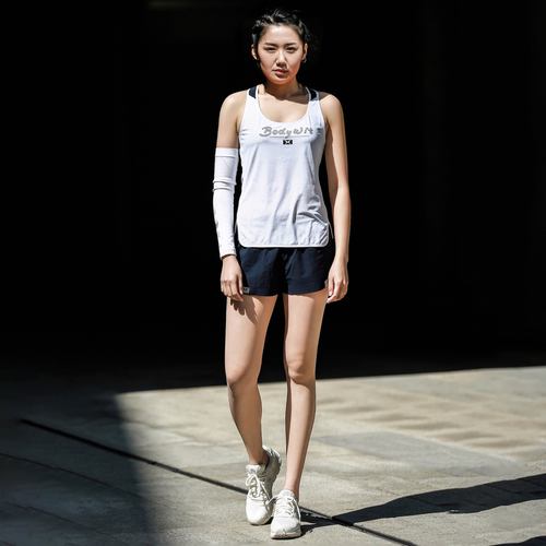 身体智慧bodywit女跑步背心速干超轻网眼运动健身透气夏