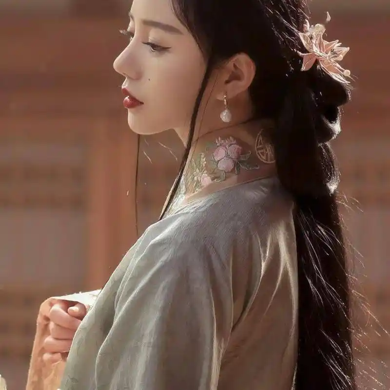 古风真人女头像