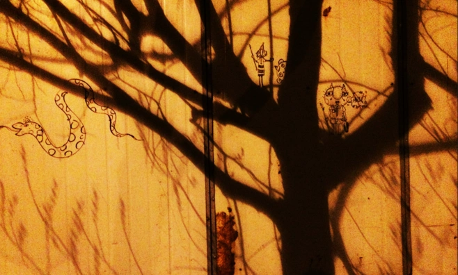 由halideng首创的:影子插画艺术.