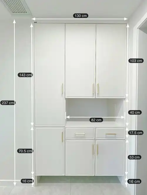 入户鞋柜貌美又实用附详细尺寸内部结构