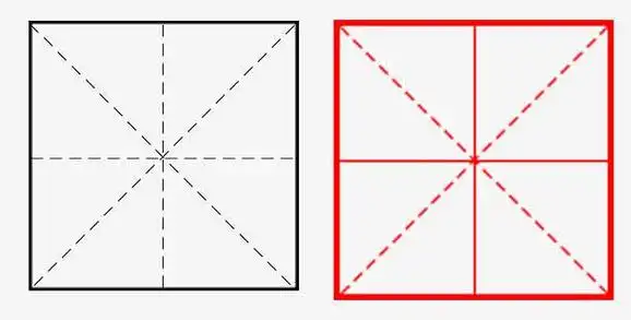装饰米字格素材
