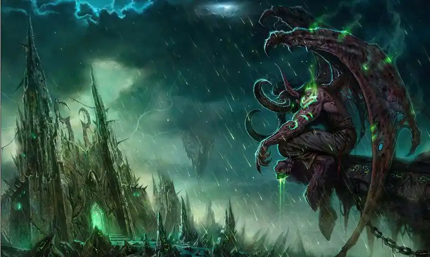 包邮1000片卡通动漫木质拼图高端定制500wow魔兽世界尤迪安的沉默